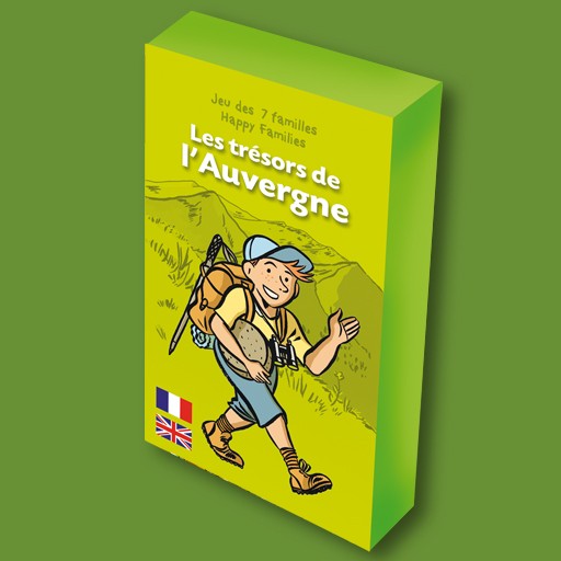 Poster à colorier L'Auvergne • Livres et jeux pour enfants