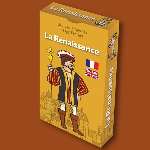 Jeu des 7 familles La Renaissance • Livres et jeux pour enfants