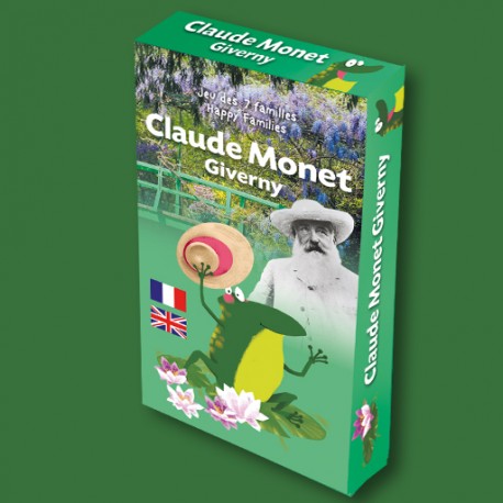 Jeu des 7 familles Claude Monet Giverny pour enfants
